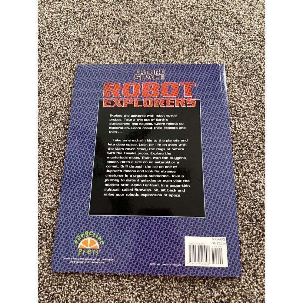 Robot Explorers by David Jefferis paperback - Picture 3 of 3